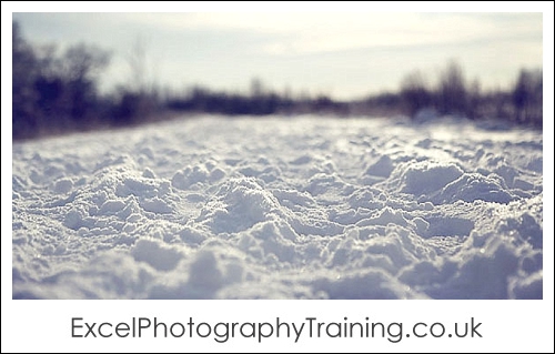 How to take photographs in the snow